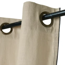 Tenda in cotone (140 x 260 cm) Helios Ecru