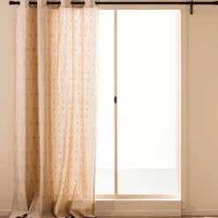 Tenda in cotone (140 x 280 cm) Ondine Bianco