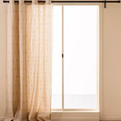Tenda in cotone (140 x 240 cm) Ondine Bianco