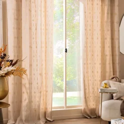 Tenda in cotone (140 x 240 cm) Ondine Bianco