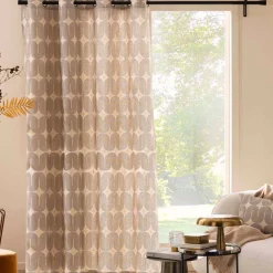 Tenda in cotone (140 x 280 cm) Ondine Nero