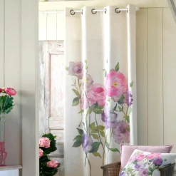 Tenda in cotone (140 x 260 cm) Rozaria Rosa