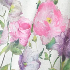 Tenda in cotone (140 x 260 cm) Rozaria Rosa
