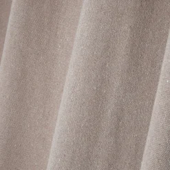 Tenda in cotone tessuto (140 x 260 cm) Monaco Beige