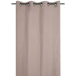 Tenda in cotone tessuto (140 x 260 cm) Monaco Beige