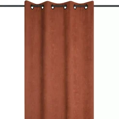 Tenda in velluto (140 x 260 cm) Dandy Terracotta