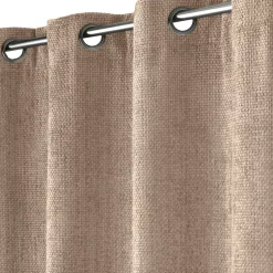 Tenda in velluto chenille (140 x 260 cm) Leo Beige
