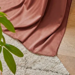 Tenda lyocell Tencel™ regolabile (140 x max 270 cm) Olivia Terracotta