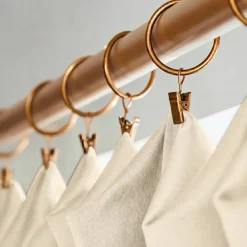 Tenda lyocell Tencel™ regolabile (140 x max 270 cm) Olivia Beige Pampa