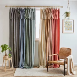 Tenda lyocell Tencel™ regolabile (140 x max 270 cm) Olivia Rosa blush