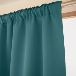 Tenda oscurante a passanti nascosti (140 x 260 cm) Dark Blu ottanio