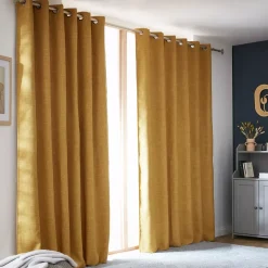Tenda oscurante termica (180 x 260 cm) Alba Giallo senape