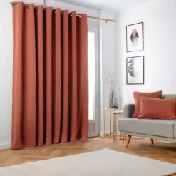 Tenda oscurante termica (280 x 240 cm) Minuit Terracotta