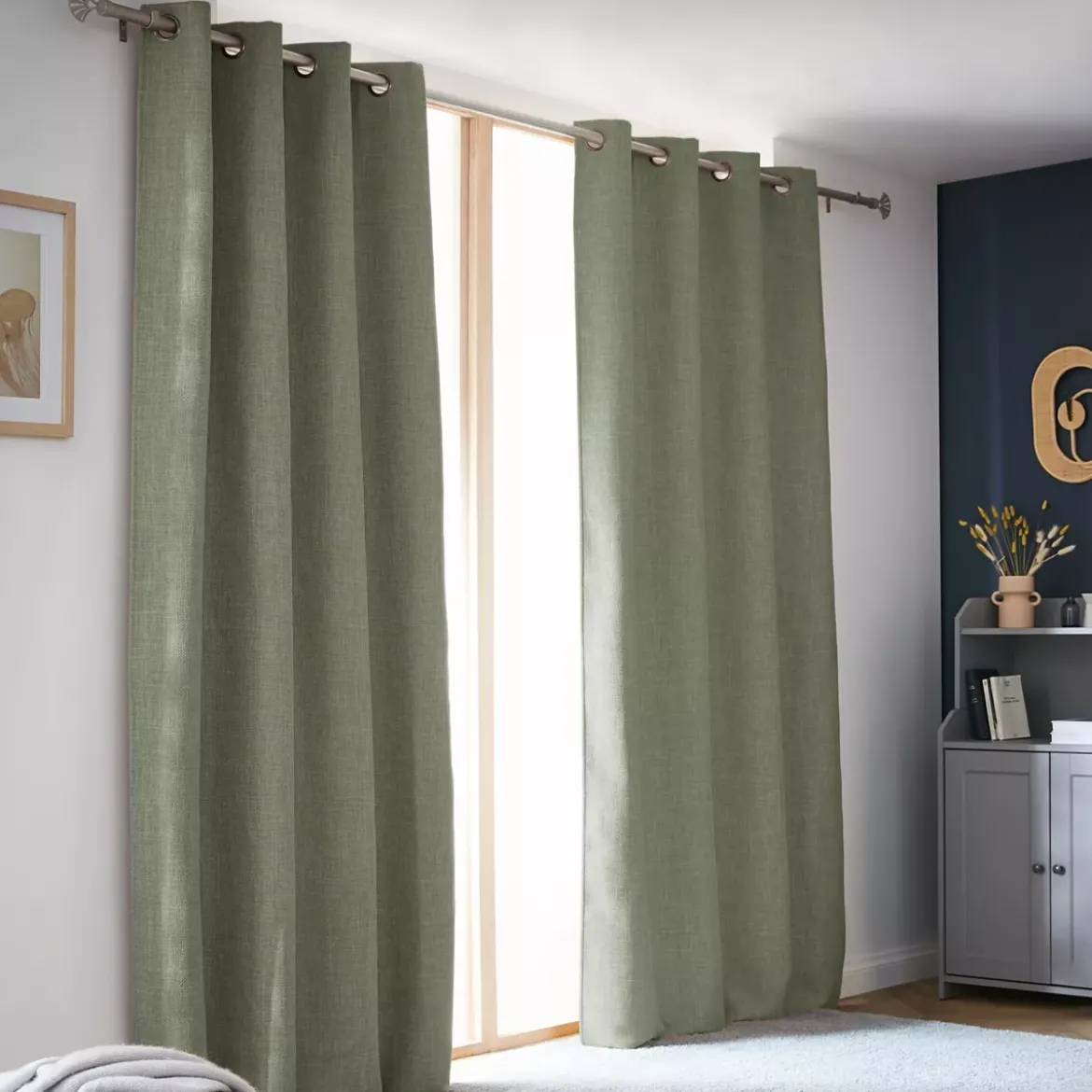 Tenda oscurante termica (140 x 240 cm) Alba Verde rosmarino