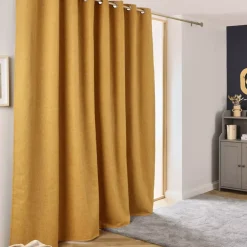 Tenda oscurante termica (280 x 240 cm) Alba Giallo senape