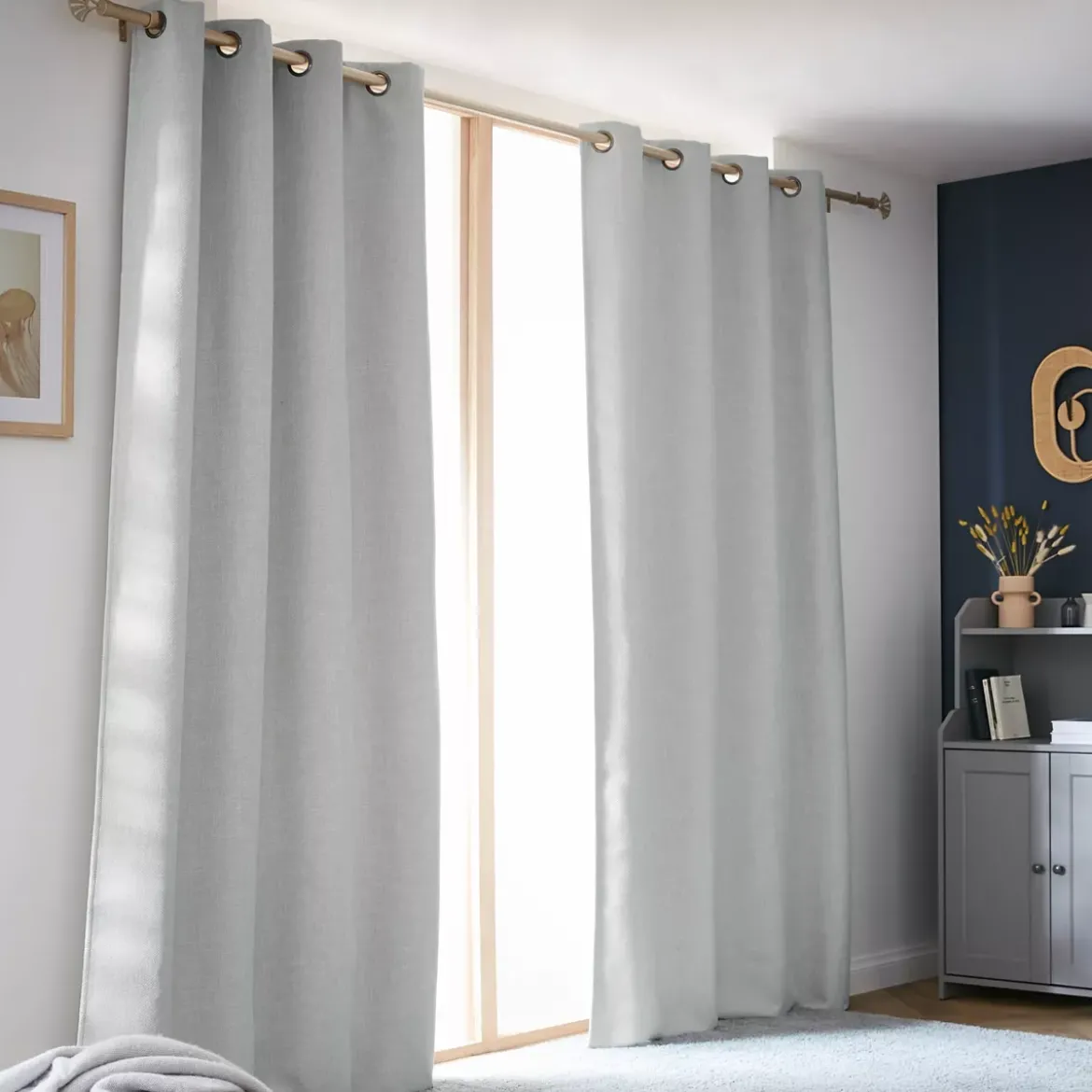 Tenda oscurante termica (140 x 240 cm) Alba Grigio