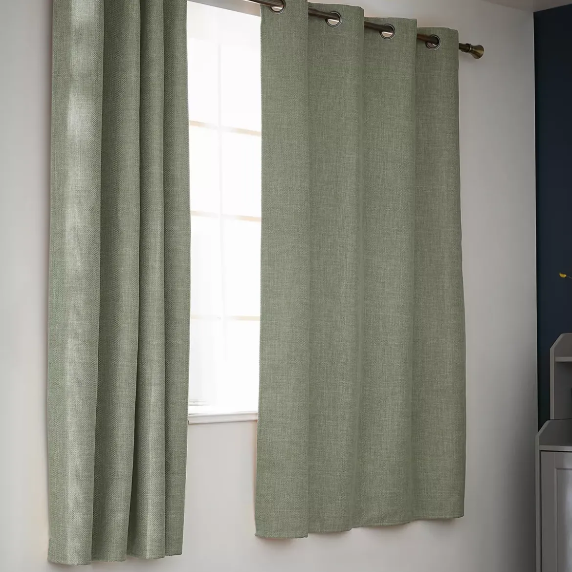 Tenda oscurante termica (140 x 180 cm) Alba Verde rosmarino