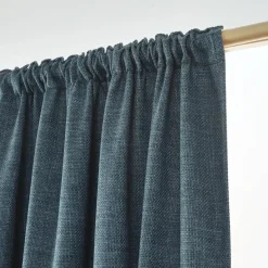 Tenda oscurante termica con passanti nascosti (140 x 240 cm) Alba Blu
