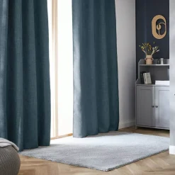 Tenda oscurante termica con passanti nascosti (140 x 240 cm) Alba Blu