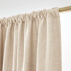 Tenda oscurante termica con passanti nascosti (140 x 240 cm) Alba Beige