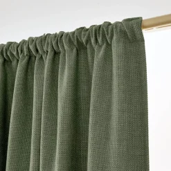 Tenda oscurante termica con passanti nascosti (180 x 260 cm) Alba Verde cachi