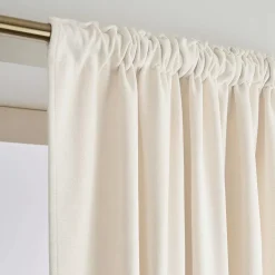 Tenda oscurante termica con passanti nascosti (280 x 240 cm) Minuit Beige Sabbia