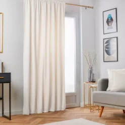 Tenda oscurante termica con passanti nascosti (280 x 240 cm) Minuit Beige Sabbia