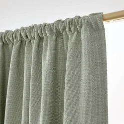 Tenda oscurante termica con passanti nascosti (140 x 240 cm) Alba Verde rosmarino