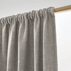 Tenda oscurante termica con passanti nascosti (180 x 260 cm) Alba Tortora