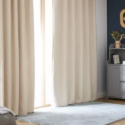 Tenda oscurante termica con passsanti nasosti (180 x 260 cm) Alba Beige