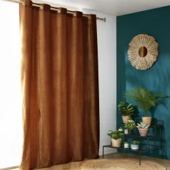 Tenda oscurante velluto (180 x 260 cm) Fern Camel
