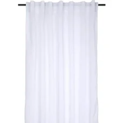 Tenda passanti nascosti trasparente (140 x 260 cm) Madrid Bianco