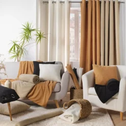 Tenda riccio (140 x 240 cm) Wooly Ecru