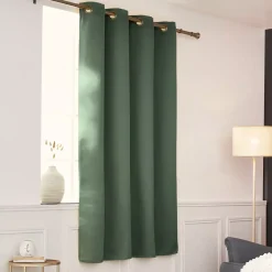 Tenda termica oscurante (140 x 180 cm) Calore Verde rosmarino