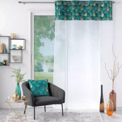 Tenda trasparente (140 x 240 cm) Clairine Verde smeraldo