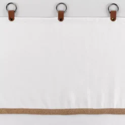 Tenda trasparente (140 x 240 cm) Leana Bianco