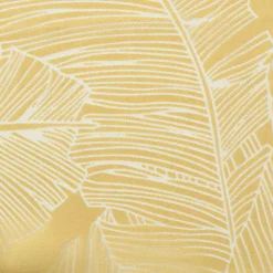 Tenda trasparente (140 x 240 cm) Feuilles Giallo ocra