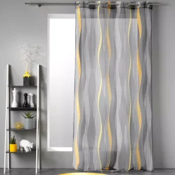 Tenda trasparente (140 x 240 cm) Ondulys Grigio antracite