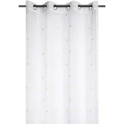 Tenda trasparente (140 x 260 cm) Camille Bianco
