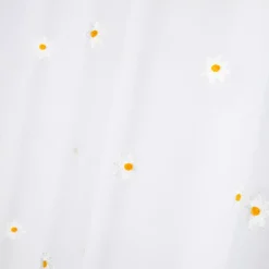 Tenda trasparente (140 x 260 cm) Camille Bianco