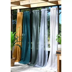 Tenda trasparente (140 x 260 cm) Derby Verde abete