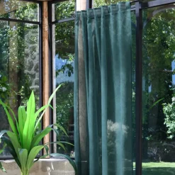 Tenda trasparente (140 x 260 cm) Derby Verde abete