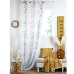 Tenda trasparente (140 x 260 cm) Persian Bianco