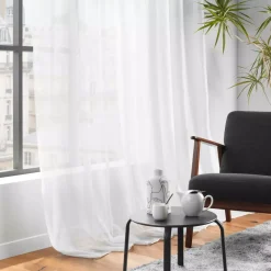 Tenda trasparente (400 x 240 cm) Lissea Bianco