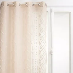 Tenda trasparente (140 x 240 cm) Salma Beige