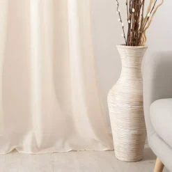 Tenda trasparente (145 x H240 cm) Givrée Beige