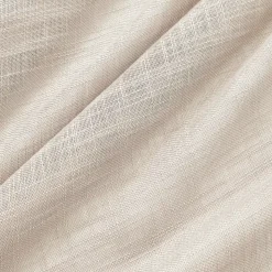 Tenda trasparente con occhielli effetto lino (180 x 240 cm) Robin Beige