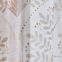 Tenda trasparente con occhielli (140 x 240 cm) Majestia Beige