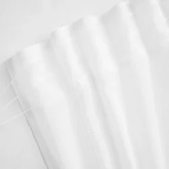 Tenda trasparente con passanti nascosti (280 x 240 cm) Léontine Bianco