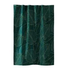 Tenda da doccia con anelli (180 x 200 cm) Jade Verde